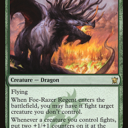 Foe-Razer Regent (DTK-187) - Dragons of Tarkir Foil