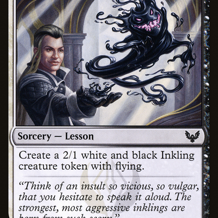 Inkling Summoning (STX-195) - Strixhaven: School of Mages: (lesson)