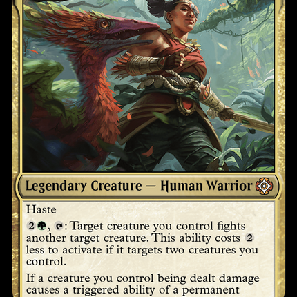 Wayta, Trainer Prodigy (LCC-007) - The Lost Caverns of Ixalan Commander Foil