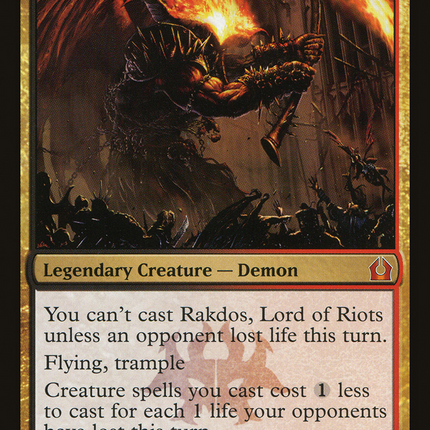 Rakdos, Lord of Riots (RTR-187) - Return to Ravnica Foil