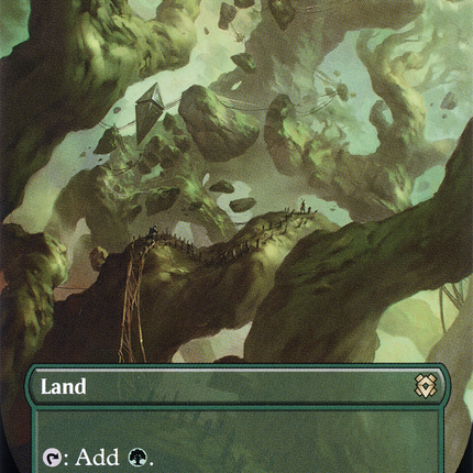 Cragcrown Pathway // Timbercrown Pathway (ZNR-287) - Zendikar Rising: (Showcase) (Borderless)