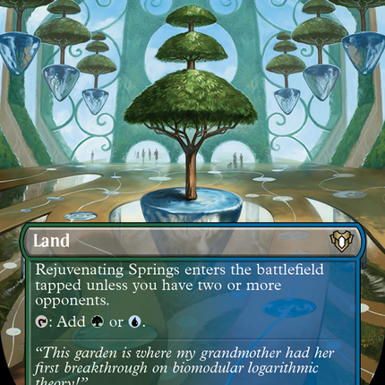 Rejuvenating Springs (CMM-662) - Commander Masters (Borderless) Foil