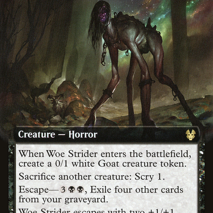 Woe Strider (THB-317) - Theros Beyond Death: (Extended Art)