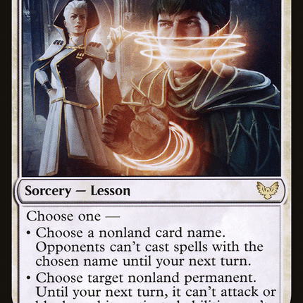 Academic Probation (STX-007) - Strixhaven: School of Mages: (lesson) Foil