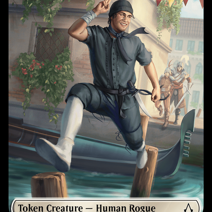Human Rogue Token (ACR-003) - Assassin's Creed Tokens