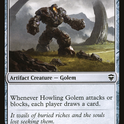 Howling Golem (CMR-316) - Commander Legends