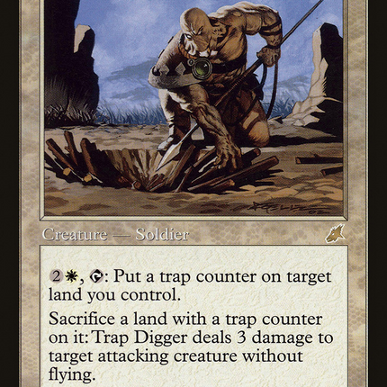 Trap Digger (SCG-024) - Scourge Foil