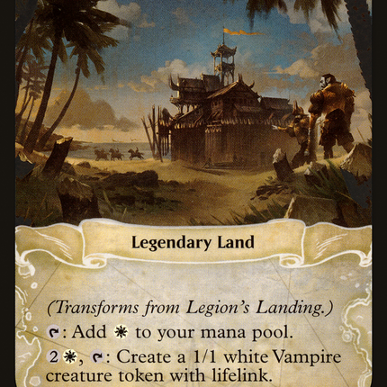 Legion's Landing // Adanto, the First Fort (XLN-022) - Ixalan: (compasslanddfc) Foil