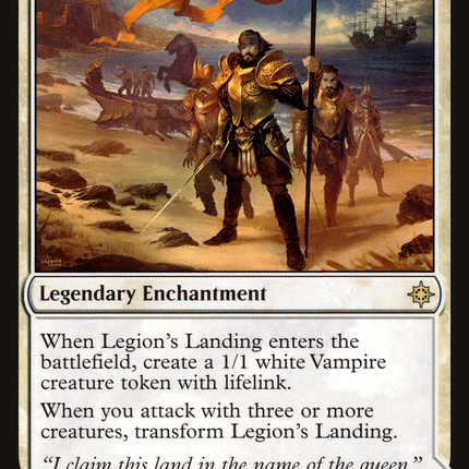 Legion's Landing // Adanto, the First Fort (XLN-022) - Ixalan: (compasslanddfc)