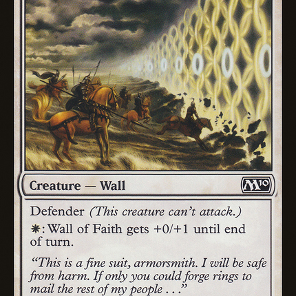 Wall of Faith (M10-040) - Magic 2010