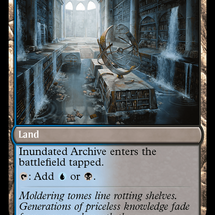 Waterlogged Teachings // Inundated Archive (MH3-261) - Modern Horizons 3 Foil