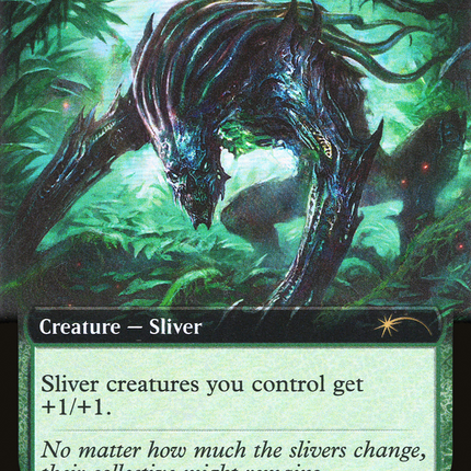 Predatory Sliver (SLD-654) - Secret Lair Drop: (Extended Art) Foil