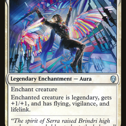 On Serra's Wings (DOM-028) - Dominaria Foil