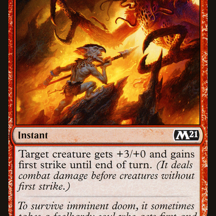 Sure Strike (M21-163) - Core Set 2021 Foil