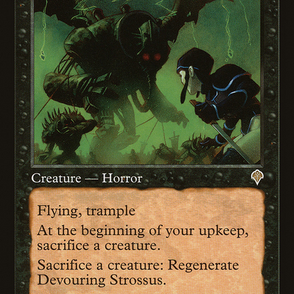 Devouring Strossus (INV-101) - Invasion Foil