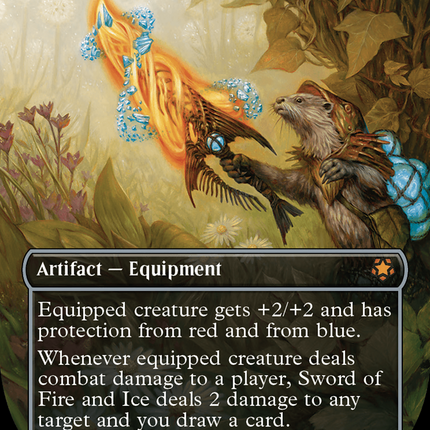 Sword of Fire and Ice (SPG-062) - Special Guests (Borderless) Foil