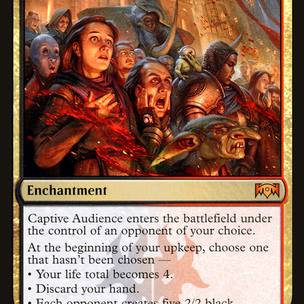 Captive Audience (RNA-160) - Ravnica Allegiance