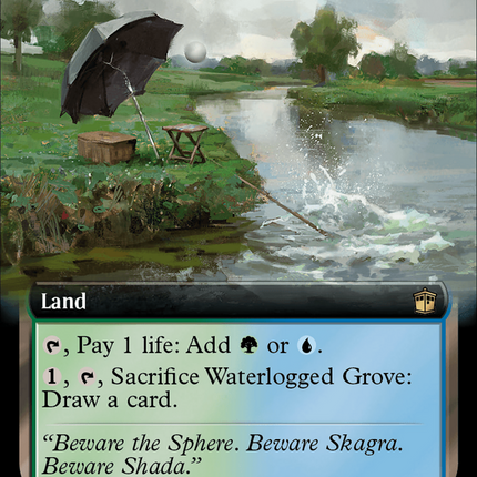 Waterlogged Grove (WHO-534) - Doctor Who: (Extended Art) Foil