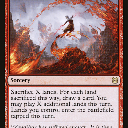 Nahiri's Lithoforming (ZNR-151) - Zendikar Rising Foil
