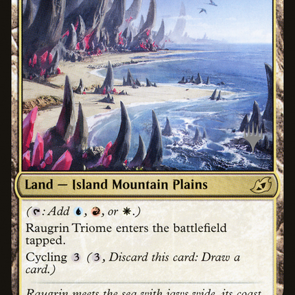 Raugrin Triome (PPIKO-251P) - Ikoria: Lair of Behemoths Promos Foil