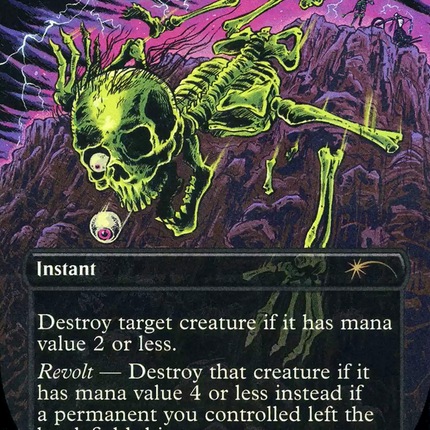 Fatal Push (SLP-003) - Secret Lair Showdown (Borderless) Foil
