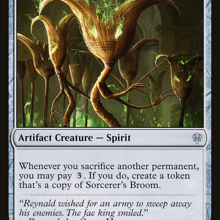 Sorcerer's Broom (ELD-232) - Throne of Eldraine Foil