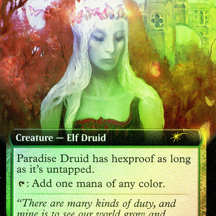 Paradise Druid (SLD-775) - Secret Lair Drop: (Extended Art) Foil