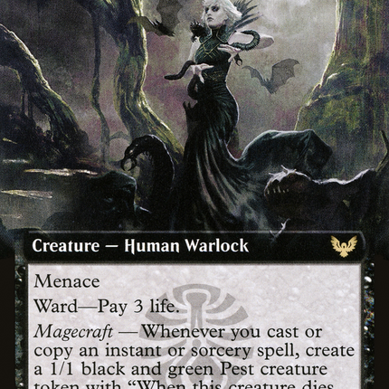 Sedgemoor Witch (STX-306) - Strixhaven: School of Mages: (Extended Art) Foil