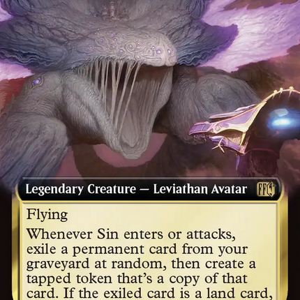 Sin, Spira's Punishment (FIN-508) - FINAL FANTASY: (Extended Art) Foil