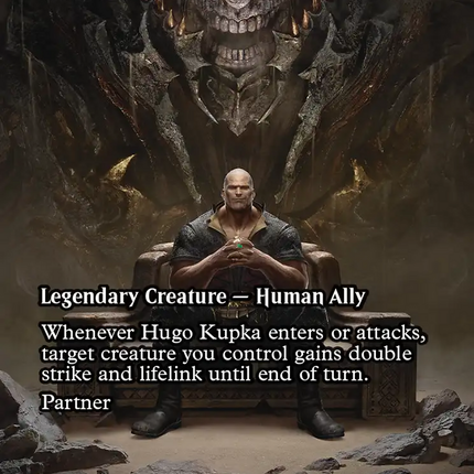 Bruse Tarl, Boorish Herder (FCA-050) - FINAL FANTASY: Through the Ages / Hugo Kupka (Borderless) Foil