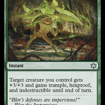 Overprotect (BLB-185) - Bloomburrow Foil