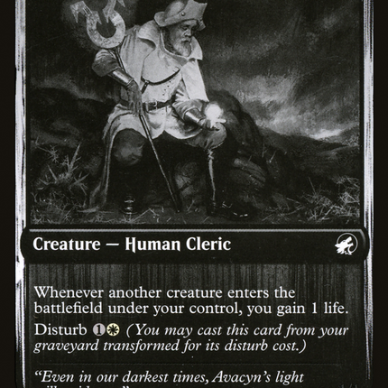 Lunarch Veteran // Luminous Phantom (DBL-027) - Innistrad: Double Feature: (Double Faced Transform)