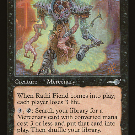 Rathi Fiend (NMS-068) - Nemesis