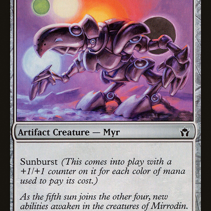 Suntouched Myr (5DN-160) - Fifth Dawn Foil