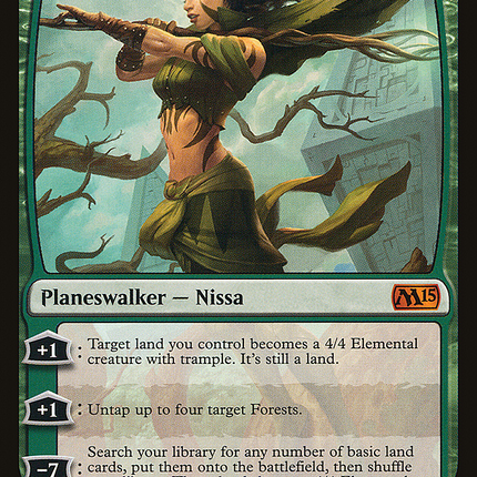 Nissa, Worldwaker (M15-187) - Magic 2015 Foil