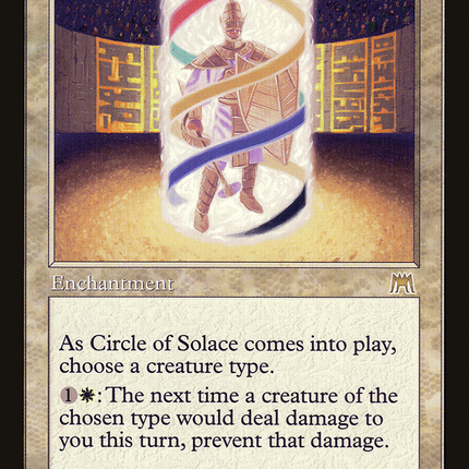 Circle of Solace (ONS-013) - Onslaught Foil