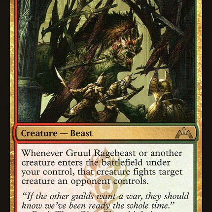 Gruul Ragebeast (GTC-170) - Gatecrash