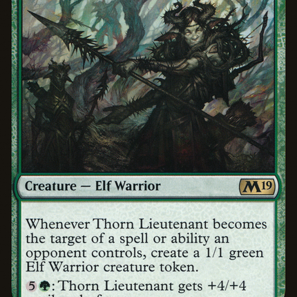 Thorn Lieutenant (M19-203) - Core Set 2019 Foil
