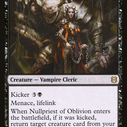 Nullpriest of Oblivion (ZNR-118) - Zendikar Rising Foil