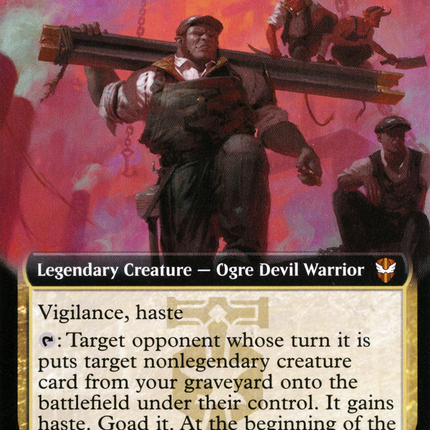 The Beamtown Bullies (NCC-101) - New Capenna Commander: (Extended Art) Foil