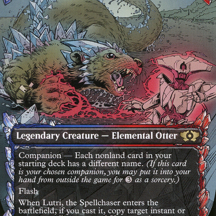 Lutri, the Spellchaser (MUL-052) - Multiverse Legends: (Showcase) (Borderless)