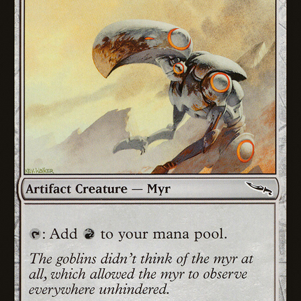 Iron Myr (MRD-187) - Mirrodin Foil