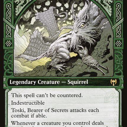 Toski, Bearer of Secrets (KHM-319) - Kaldheim: (Showcase)