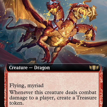 Goldlust Triad (TDC-074) - Commander: Tarkir: Dragonstorm: (Extended Art)