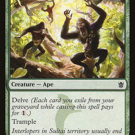 Hooting Mandrills (KTK-137) - Khans of Tarkir Foil