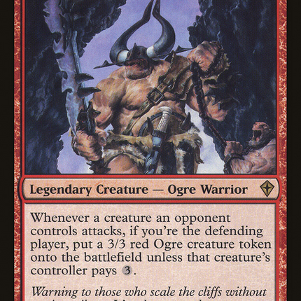 Kazuul, Tyrant of the Cliffs (WWK-084) - Worldwake Foil