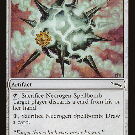 Necrogen Spellbomb (MRD-216) - Mirrodin Foil