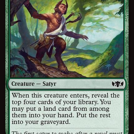 Satyr Wayfinder (TDC-267) - Commander: Tarkir: Dragonstorm