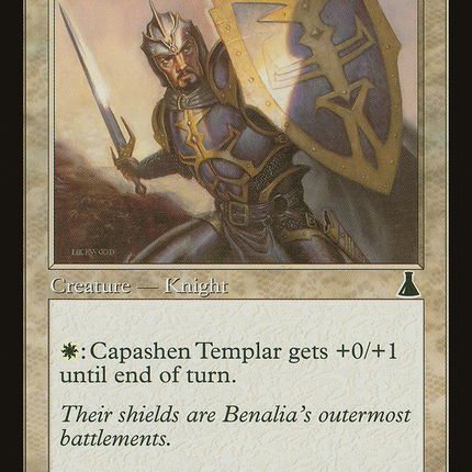 Capashen Templar (UDS-005) - Urza's Destiny Foil