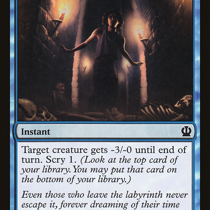 Lost in a Labyrinth (THS-052) - Theros Foil